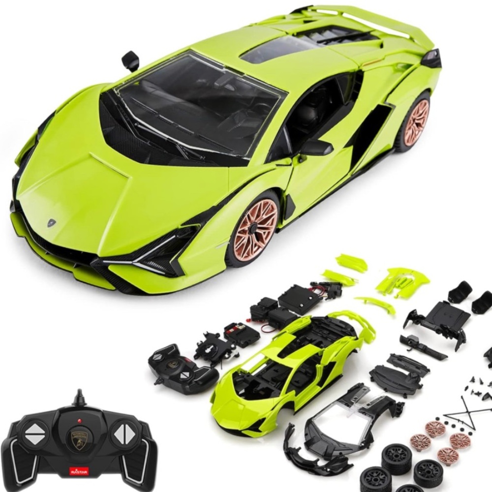 Rastar Lamborghini Sian Model Car Building Kit with Remote